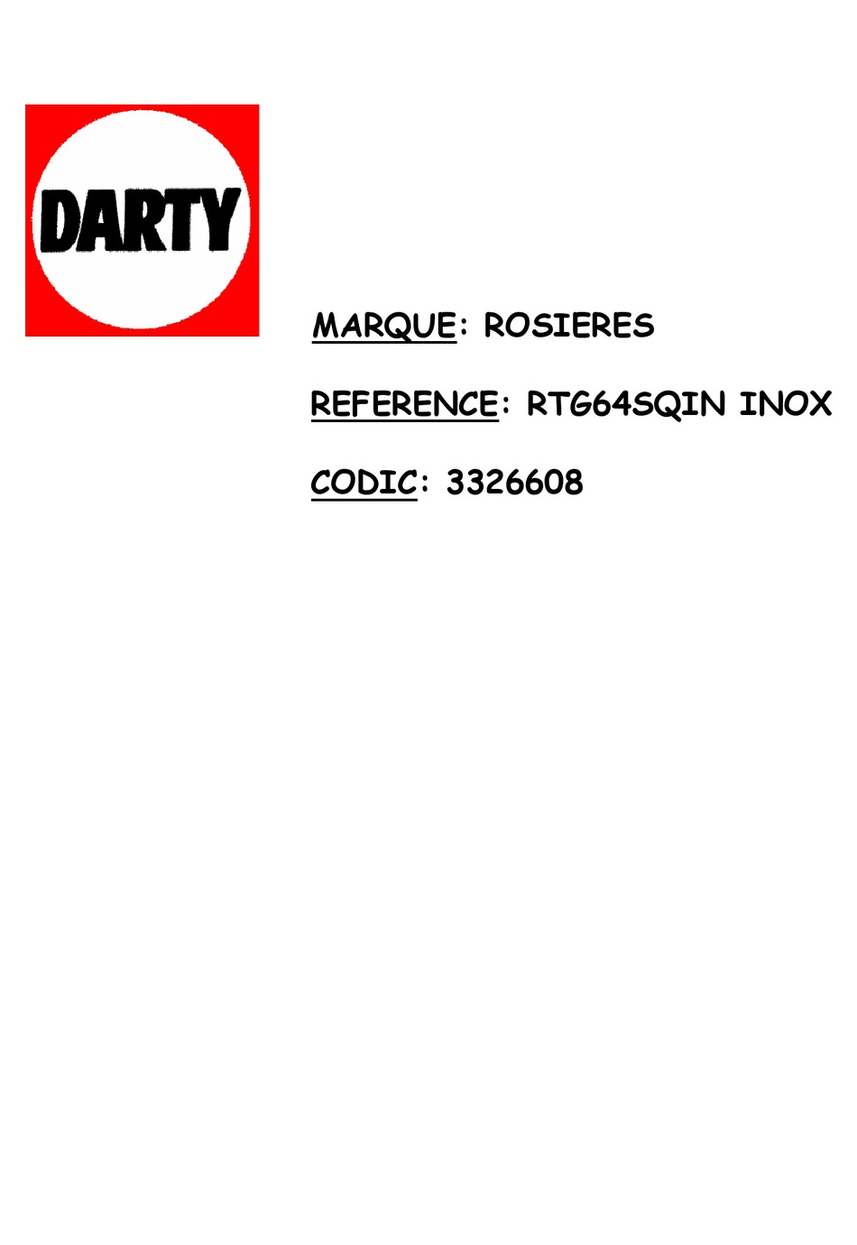 CANDY HOOVER ROSIERES RTG 64 SQIN USER INSTRUCTIONS Pdf Download
