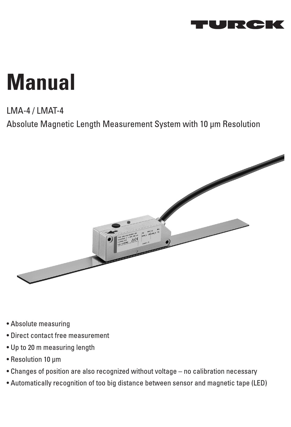 TURCK LMA-4 MANUAL Pdf Download | ManualsLib