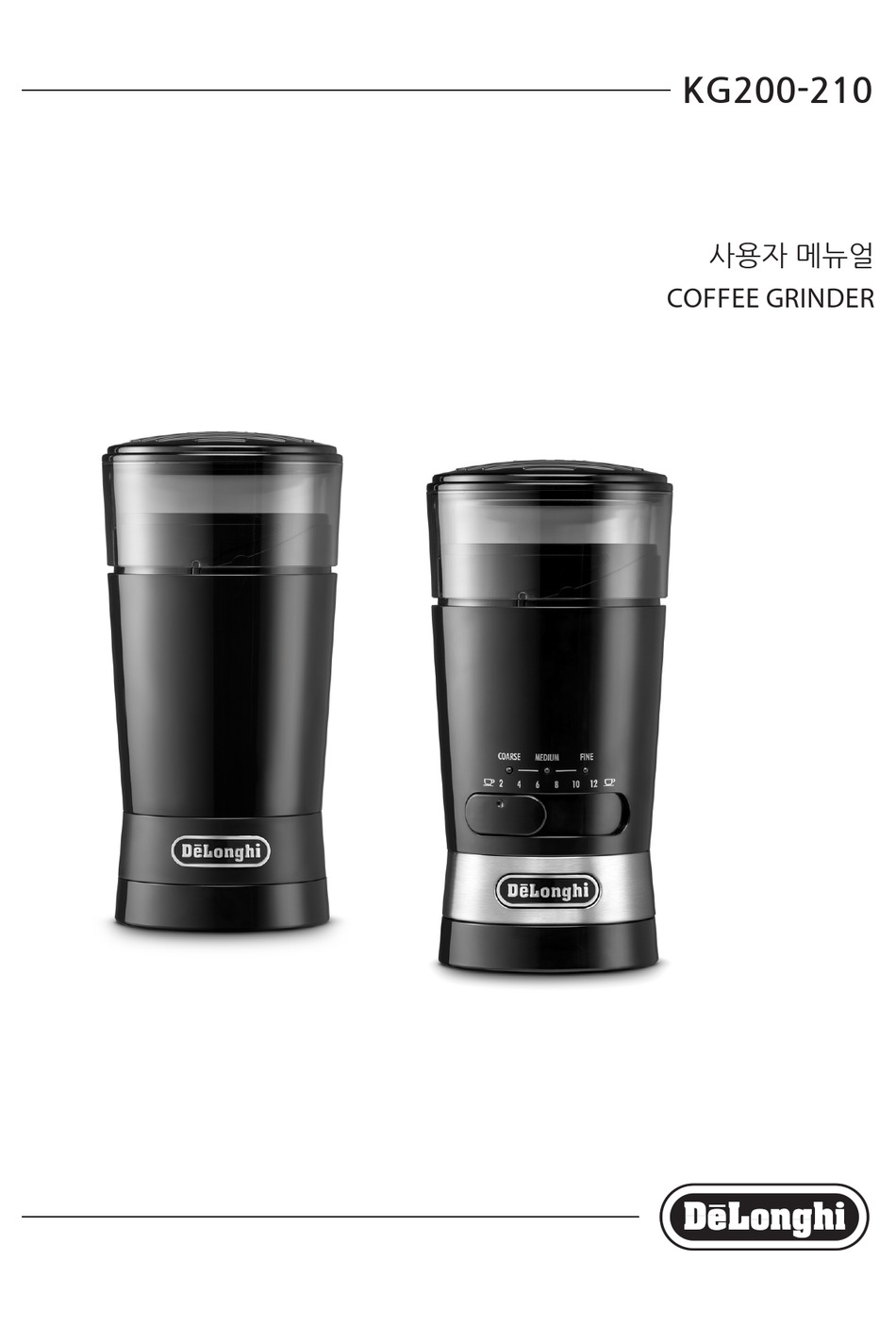 DELONGHI KG200210 MANUAL Pdf Download ManualsLib