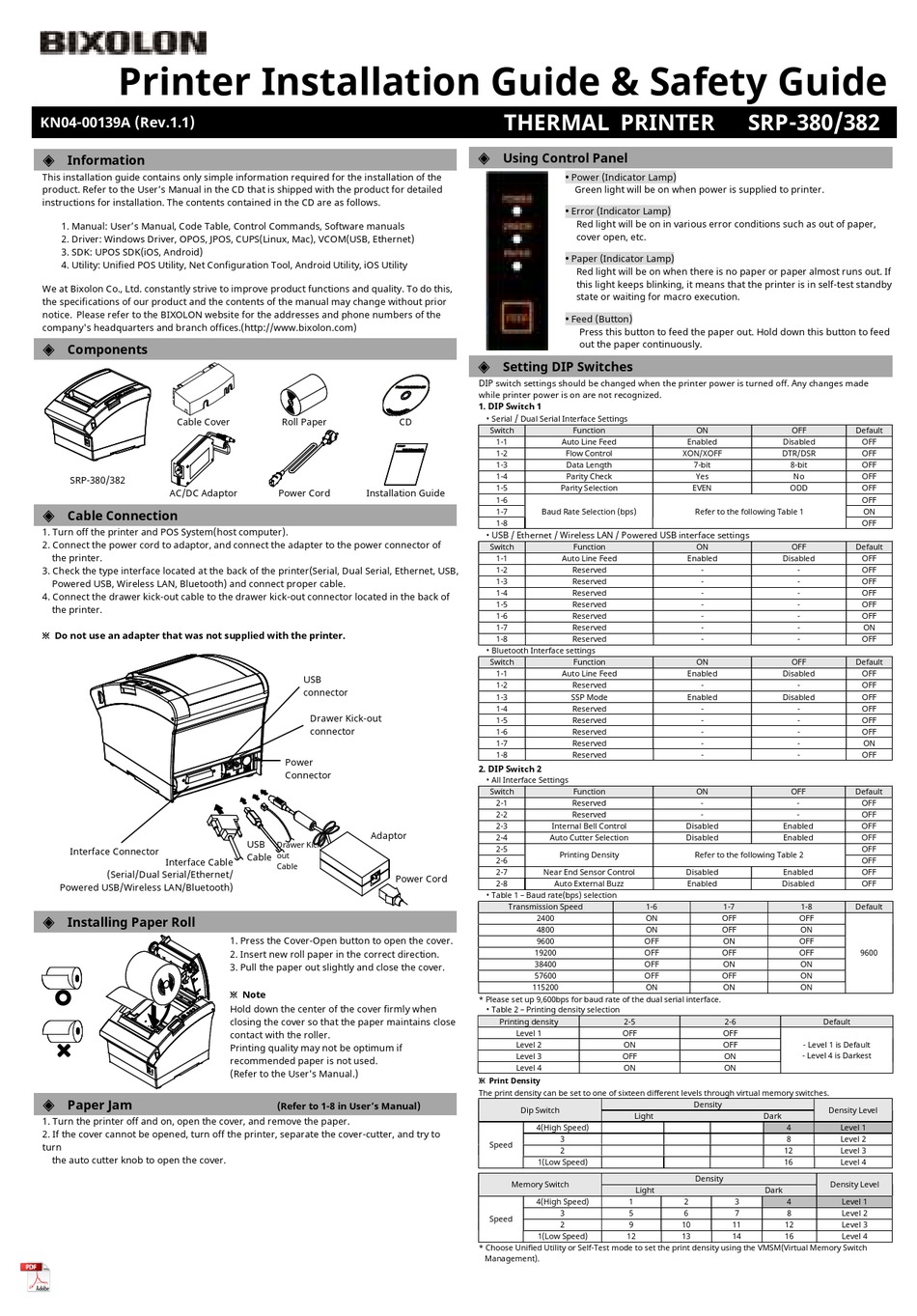 bixolon-srp-380-installation-manual-safety-manual-pdf-download