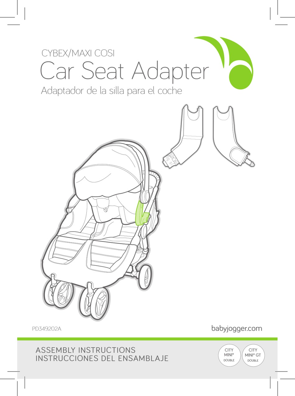 BABY JOGGER PD349202A ASSEMBLY INSTRUCTIONS MANUAL Pdf Download