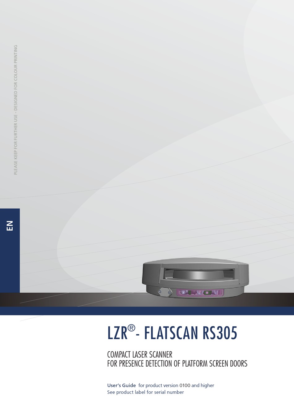 BEA LZR FLATSCAN RS305 USER MANUAL Pdf Download ManualsLib