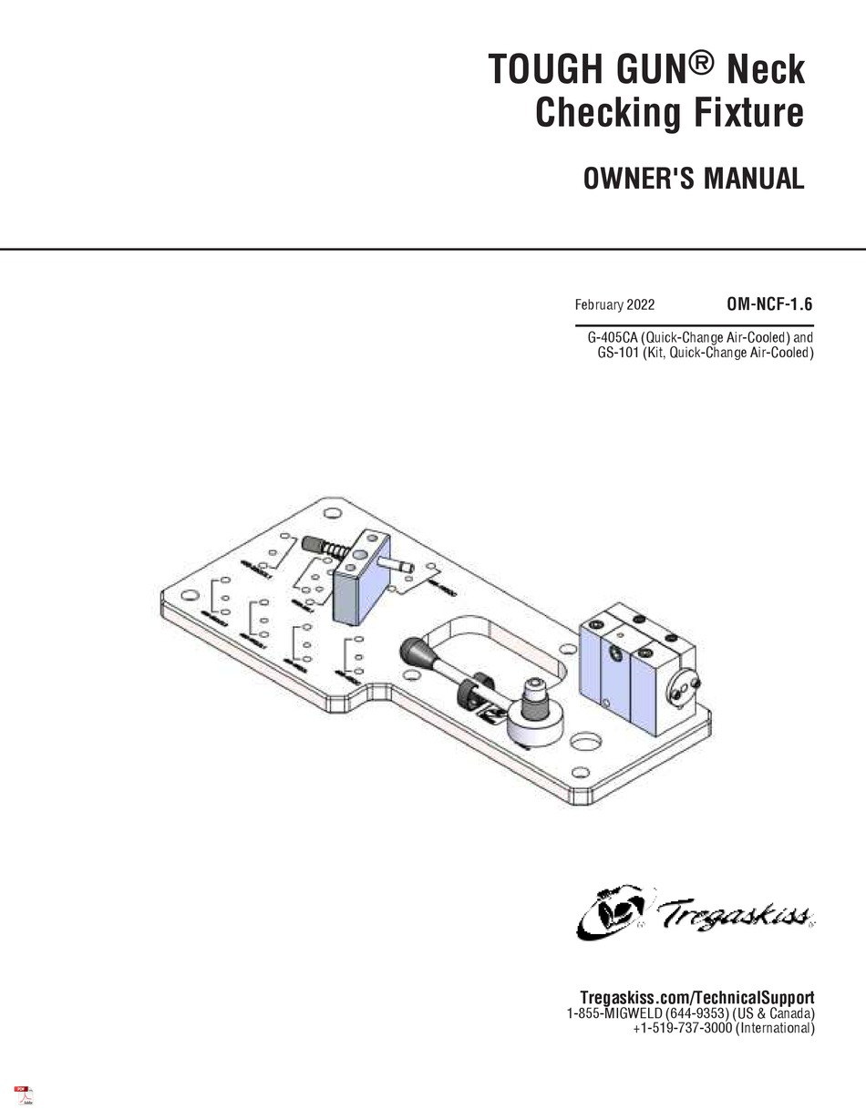 TREGASKISS TOUGH GUN OMNCF1.6 OWNER'S MANUAL Pdf Download ManualsLib