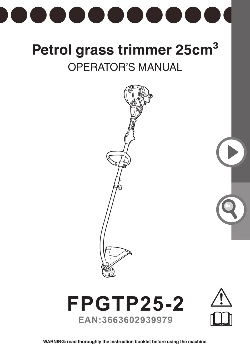 KINGFISHER FPGTP25 2 OPERATOR S MANUAL Pdf Download ManualsLib