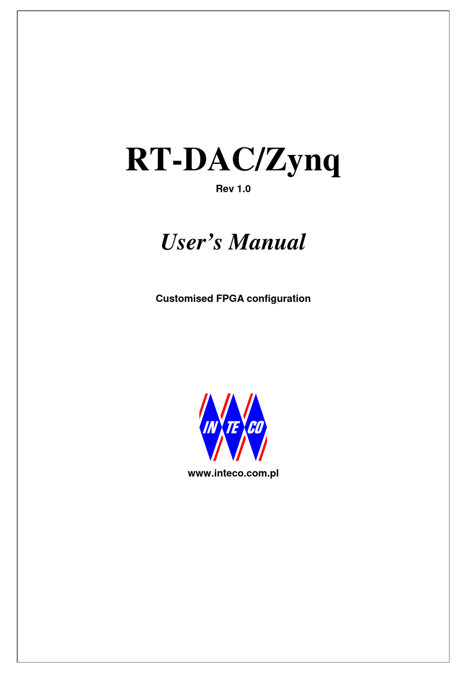 inteco-rt-dac-zynq-user-manual-pdf-download-manualslib