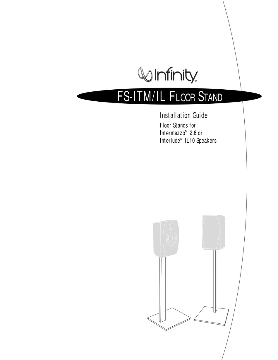 Infinity Fs Itm Installation Manual Pdf Download Manualslib 2616