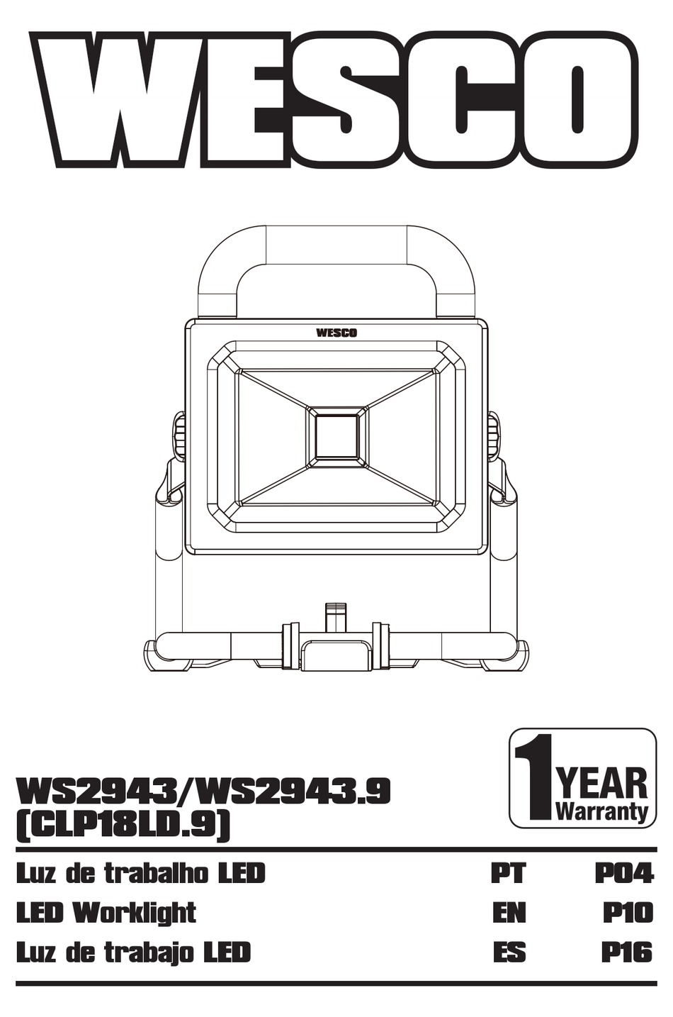 WESCO WS2943 MANUAL Pdf Download ManualsLib