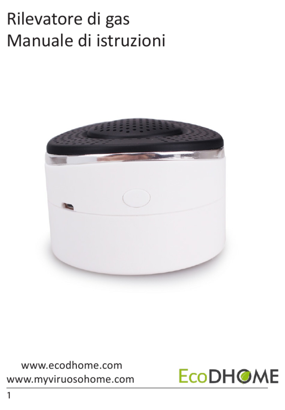 SMARTDHOME ECODHOME GAS SENSOR INSTALLATION MANUAL Pdf Download