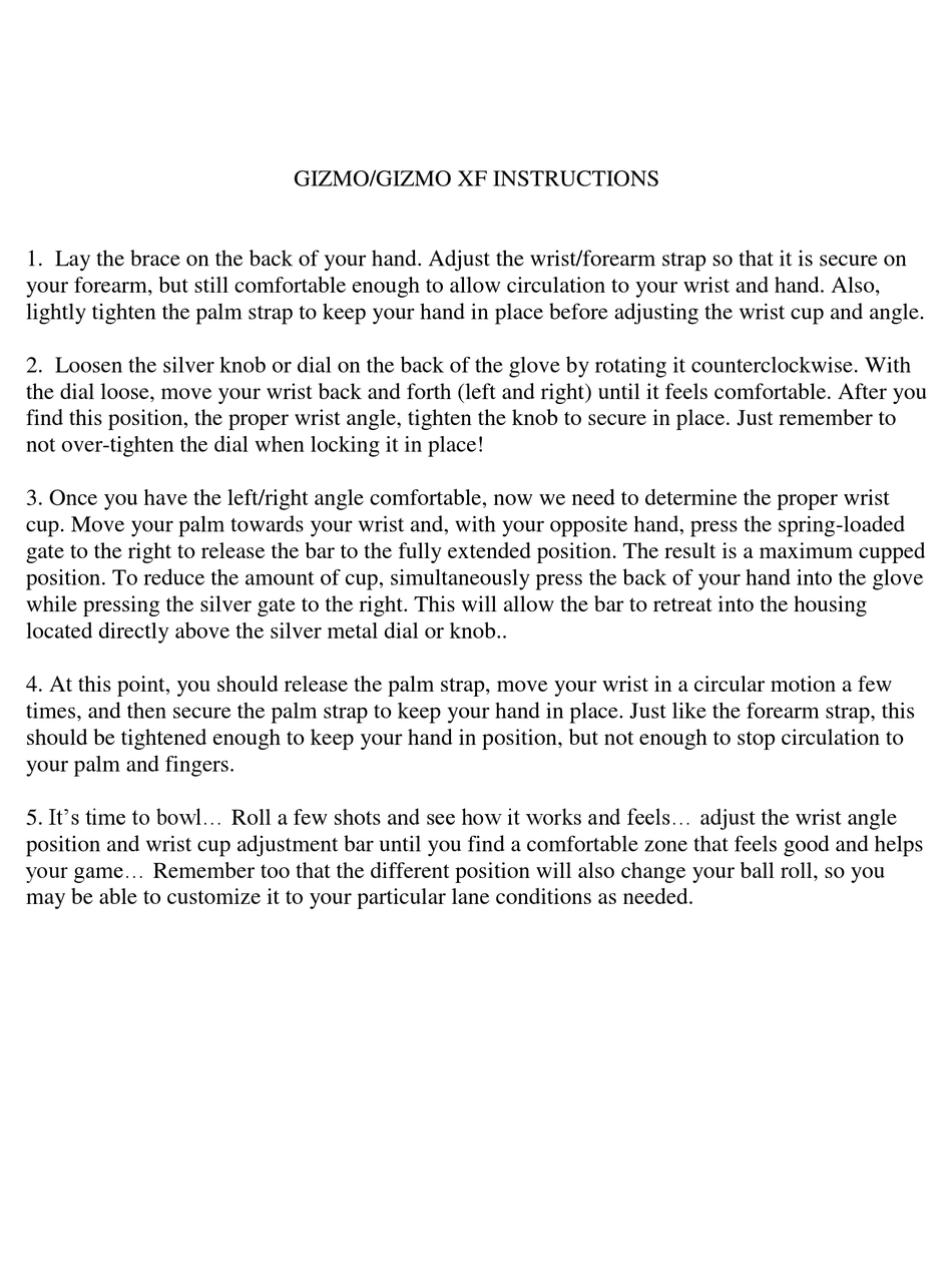 STORM GIZMO INSTRUCTIONS Pdf Download ManualsLib