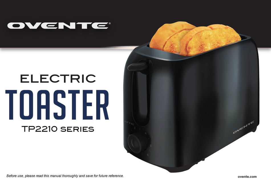 OVENTE TP2210 SERIES OPERATING INSTRUCTIONS MANUAL Pdf Download