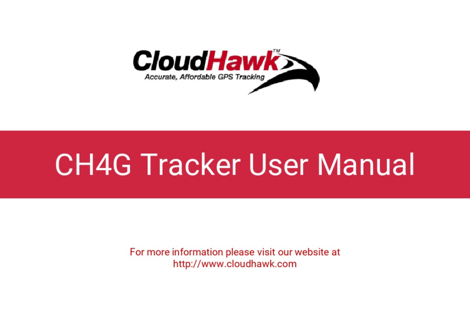 CLOUDHAWK CH4G USER MANUAL Pdf Download ManualsLib