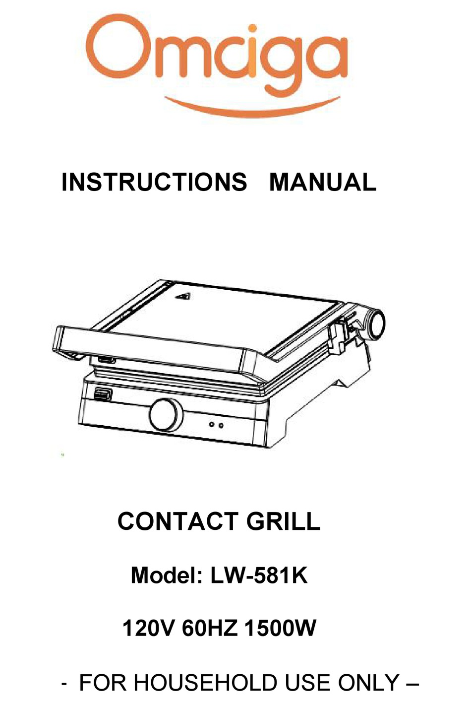 OMAIGA LW 581K INSTRUCTION MANUAL Pdf Download ManualsLib