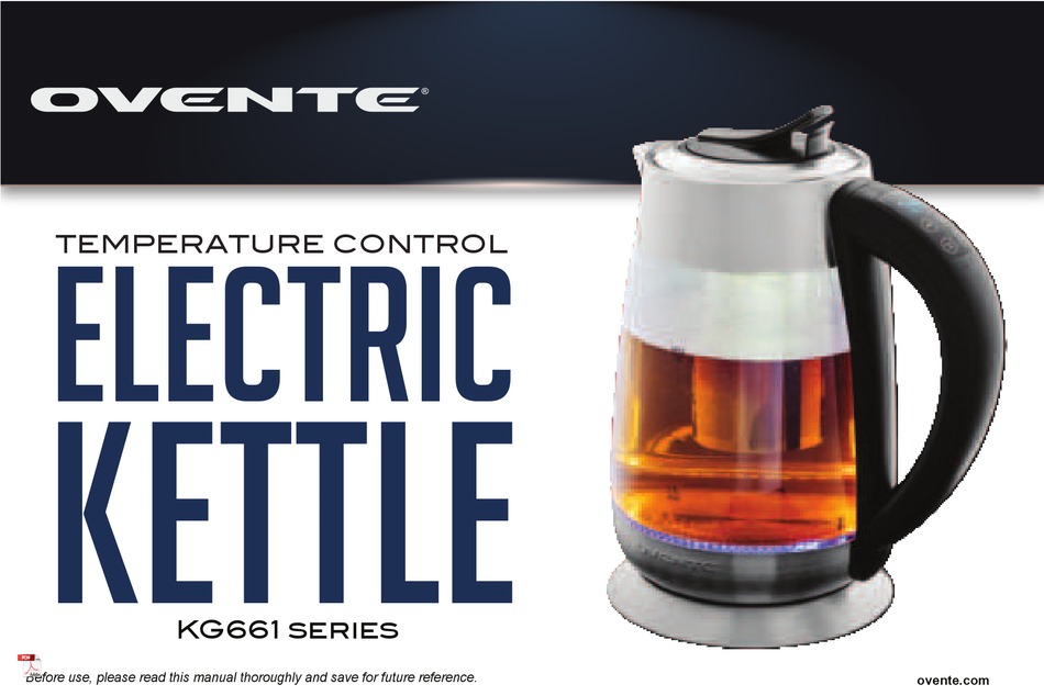 OVENTE KG661 SERIES USER MANUAL Pdf Download ManualsLib