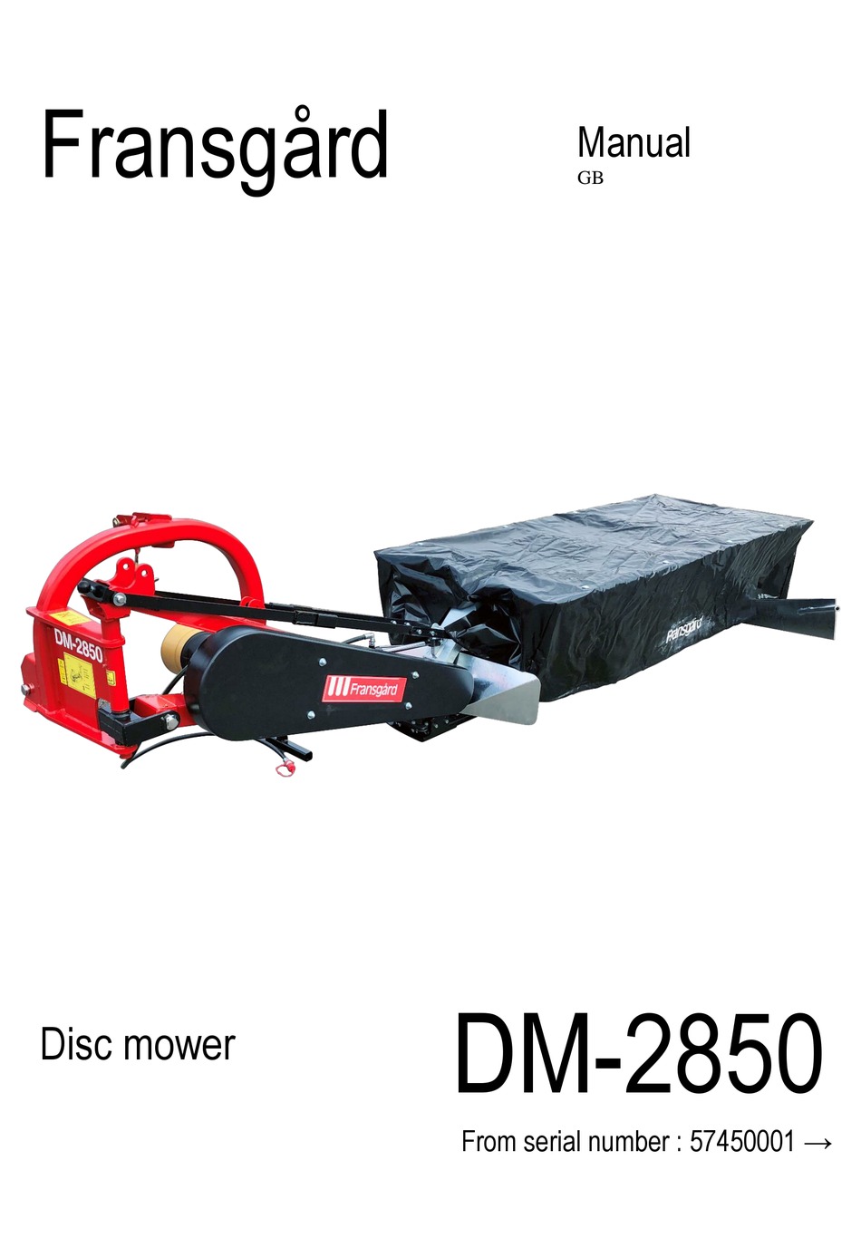 FRANSGARD DM2850 MANUAL Pdf Download ManualsLib