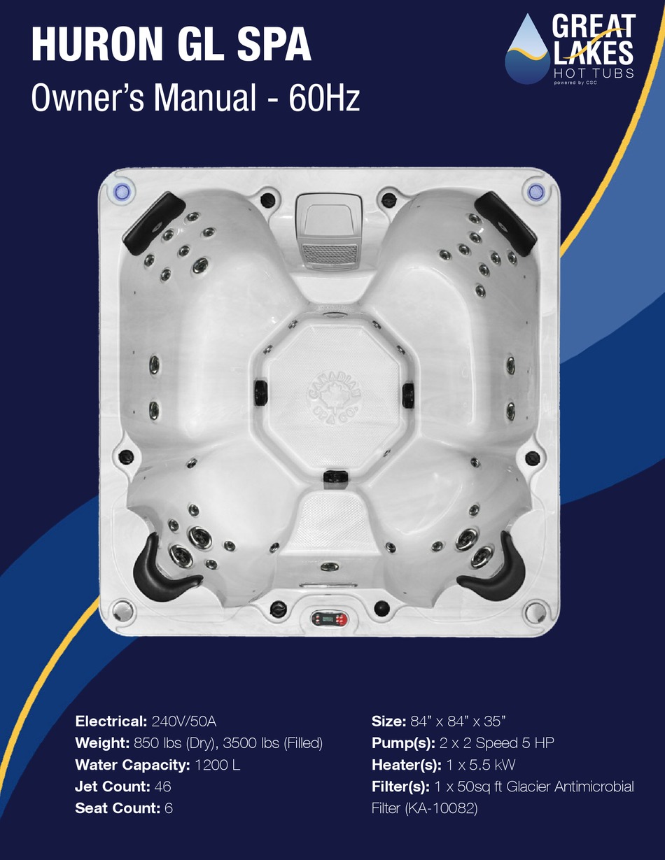 GREAT LAKES HURON GL OWNER'S MANUAL Pdf Download ManualsLib