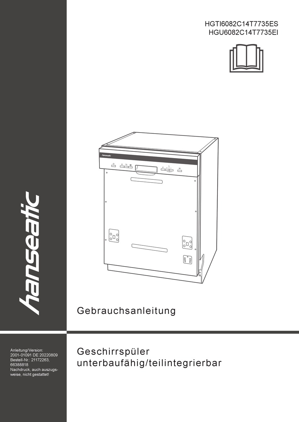 HANSEATIC HGTI6082C14T7735ES USER MANUAL Pdf Download | ManualsLib
