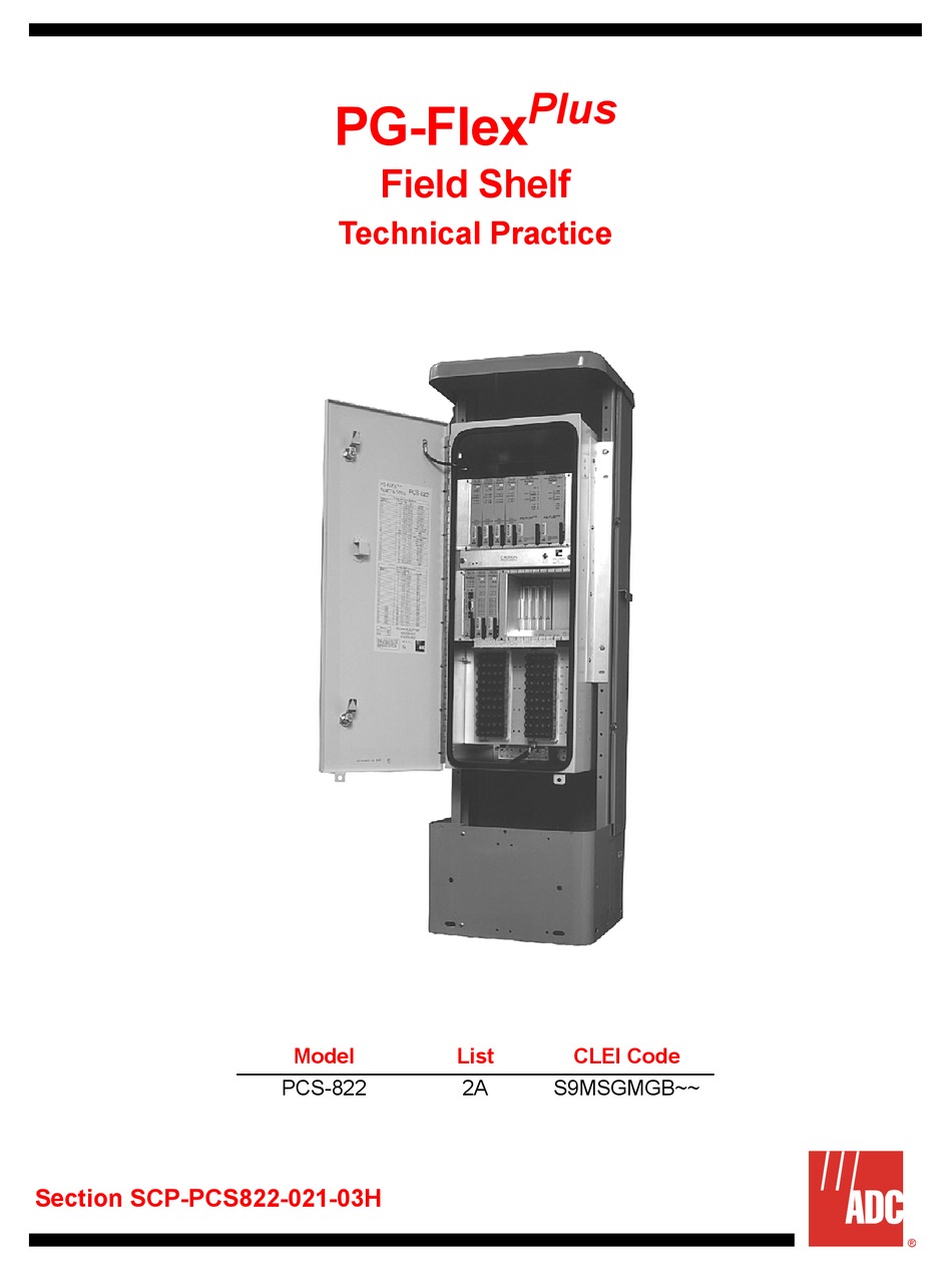 ADC PG-FLEX PLUS TECHNICAL PRACTICE Pdf Download | ManualsLib