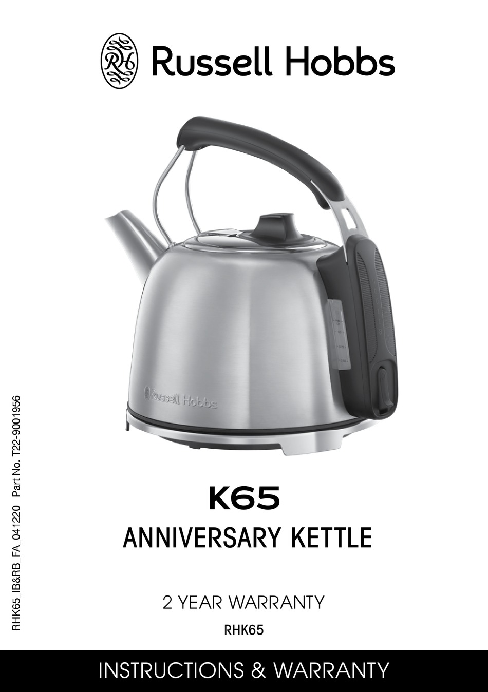 RUSSELL HOBBS K65 INSTRUCTIONS AND WARRANTY Pdf Download ManualsLib