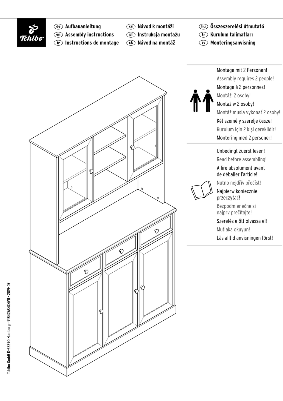 TCHIBO 351375 ASSEMBLY INSTRUCTIONS MANUAL Pdf Download ManualsLib
