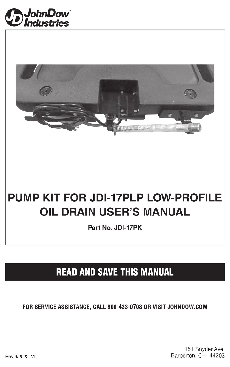JOHNDOW INDUSTRIES JDI17PK USER MANUAL Pdf Download ManualsLib