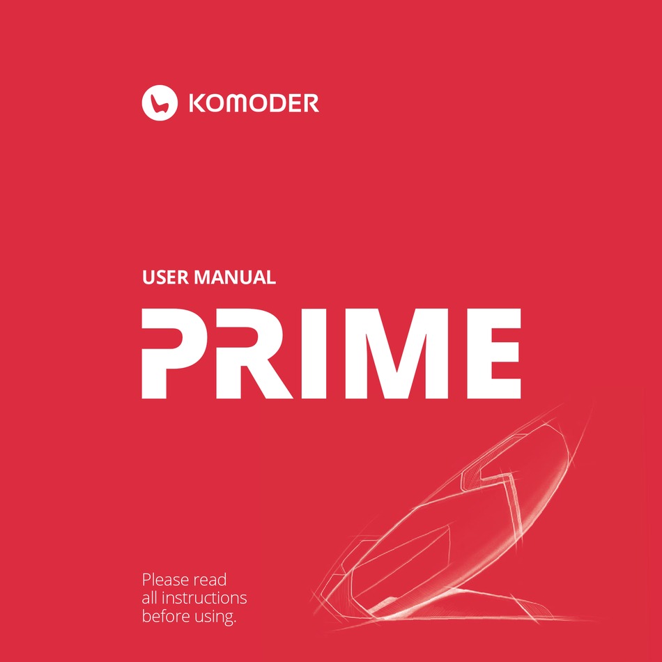 KOMODER PRIME USER MANUAL Pdf Download ManualsLib