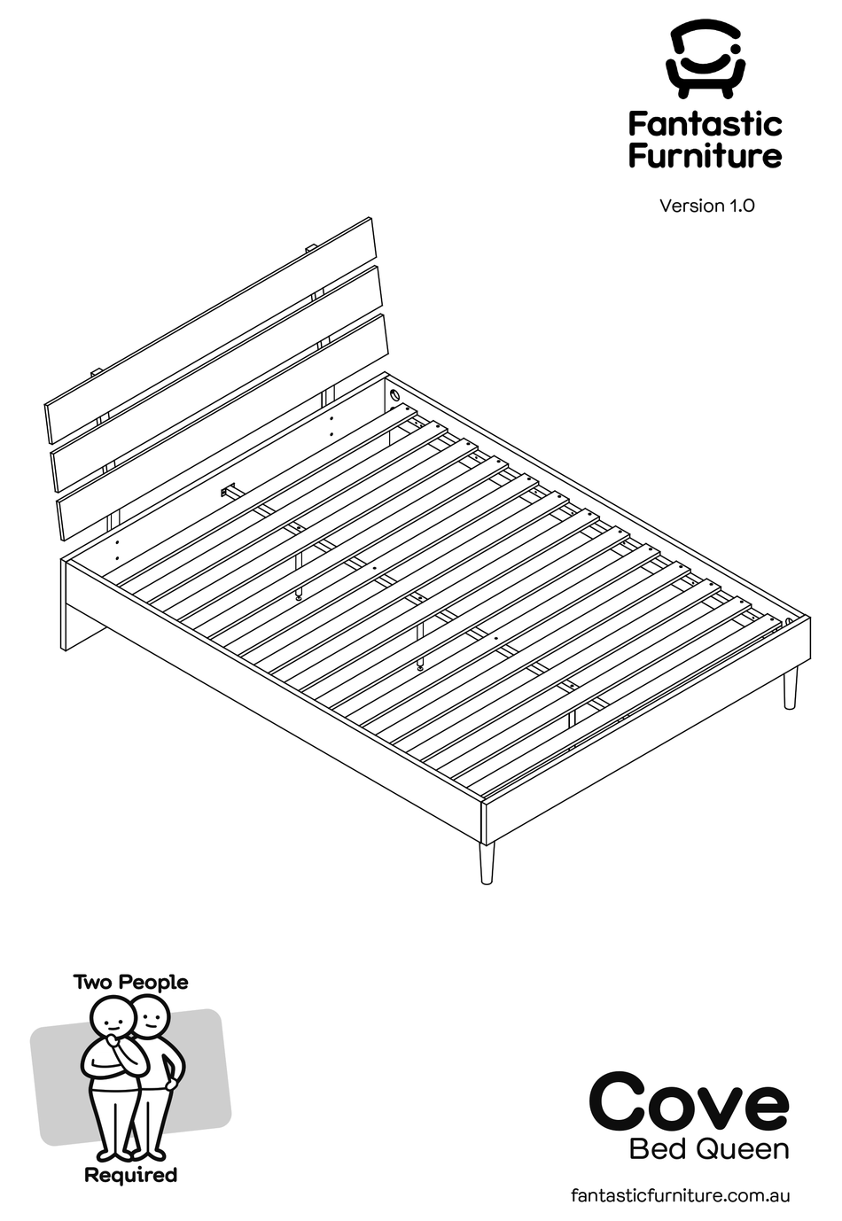 FANTASTIC FURNITURE COVE ASSEMBLY INSTRUCTIONS MANUAL Pdf Download
