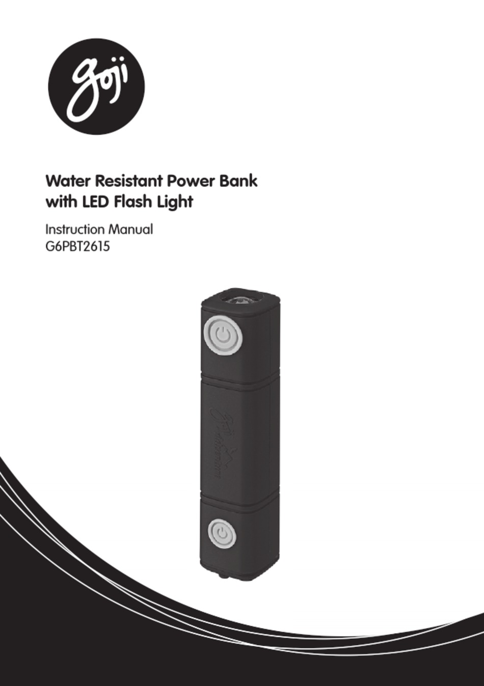 GOJI G6PBT2615 INSTRUCTION MANUAL Pdf Download ManualsLib