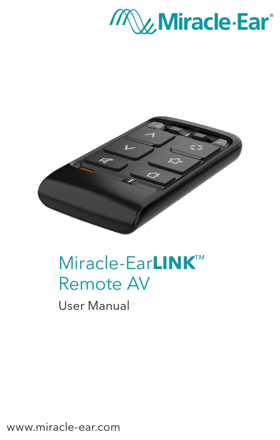 MIRACLE-EAR EARLINK REMOTE AV USER MANUAL Pdf Download | ManualsLib