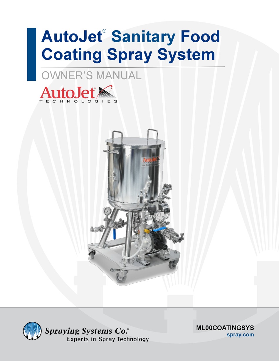 SPRAYING SYSTEMS CO AUTOJET 1000+ OWNER'S MANUAL Pdf Download ManualsLib