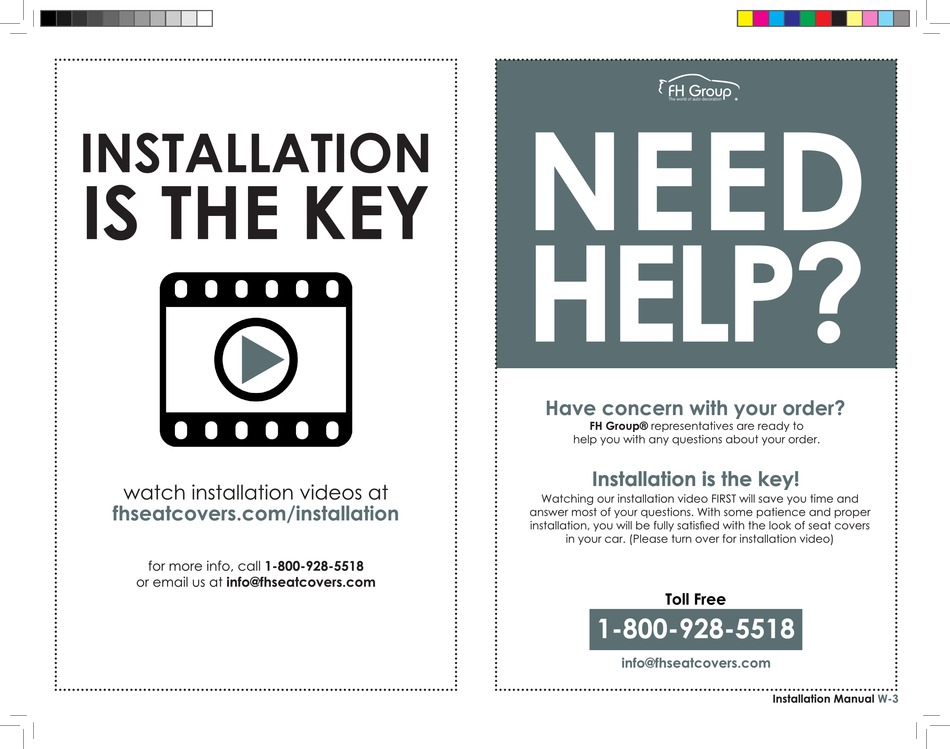 FH GROUP W3 INSTALLATION MANUAL Pdf Download ManualsLib