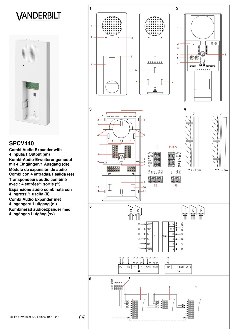 VANDERBILT SPCV440 MANUAL Pdf Download ManualsLib
