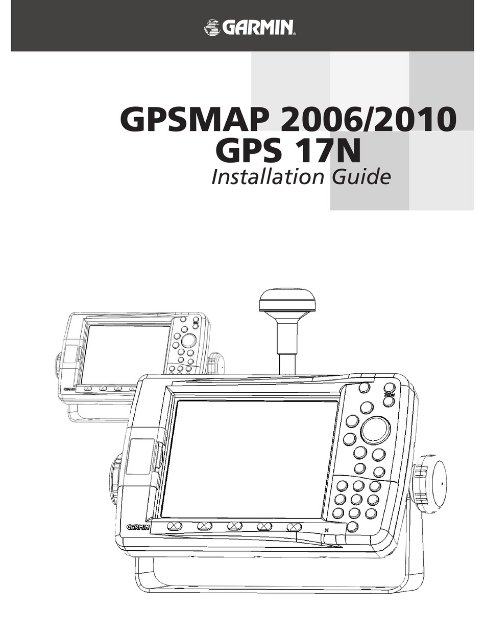 GARMIN GPSMAP 2006 INSTALLATION MANUAL Pdf Download | ManualsLib