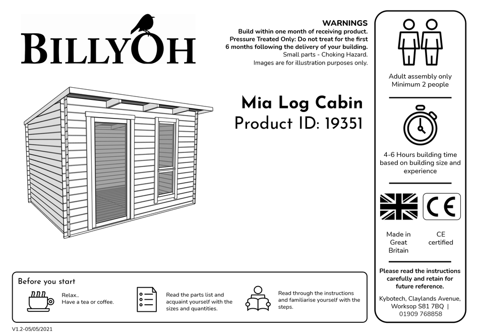 BILLYOH MIA 19351 ASSEMBLY INSTRUCTIONS MANUAL Pdf Download ManualsLib
