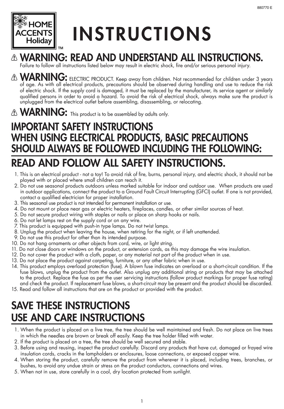 HOME ACCENTS HOLIDAY SPARKLE IRIDESCENT ANGEL 22GM80770 ASSEMBLY