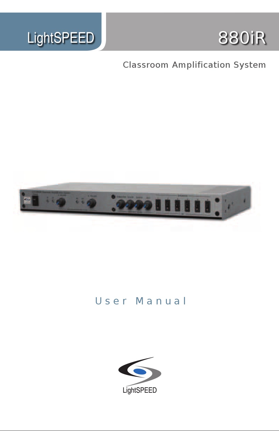 LIGHTSPEED 880IR USER MANUAL Pdf Download ManualsLib
