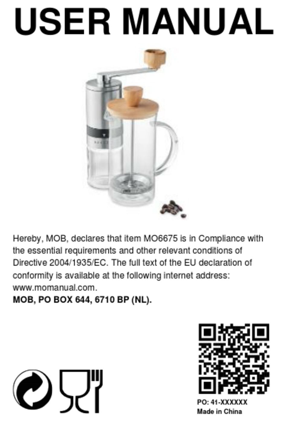 MID OCEAN BRANDS MO6675 USER MANUAL Pdf Download ManualsLib