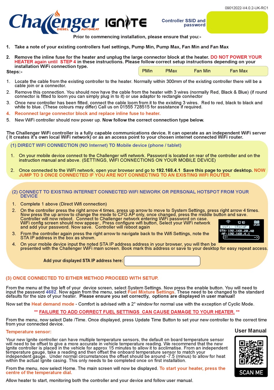 CHALLENGER IGNITE QUICK START MANUAL Pdf Download ManualsLib