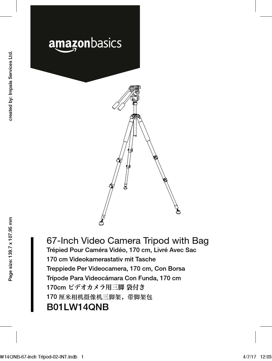 AMAZONBASICS B01LW14QNB MANUAL Pdf Download ManualsLib