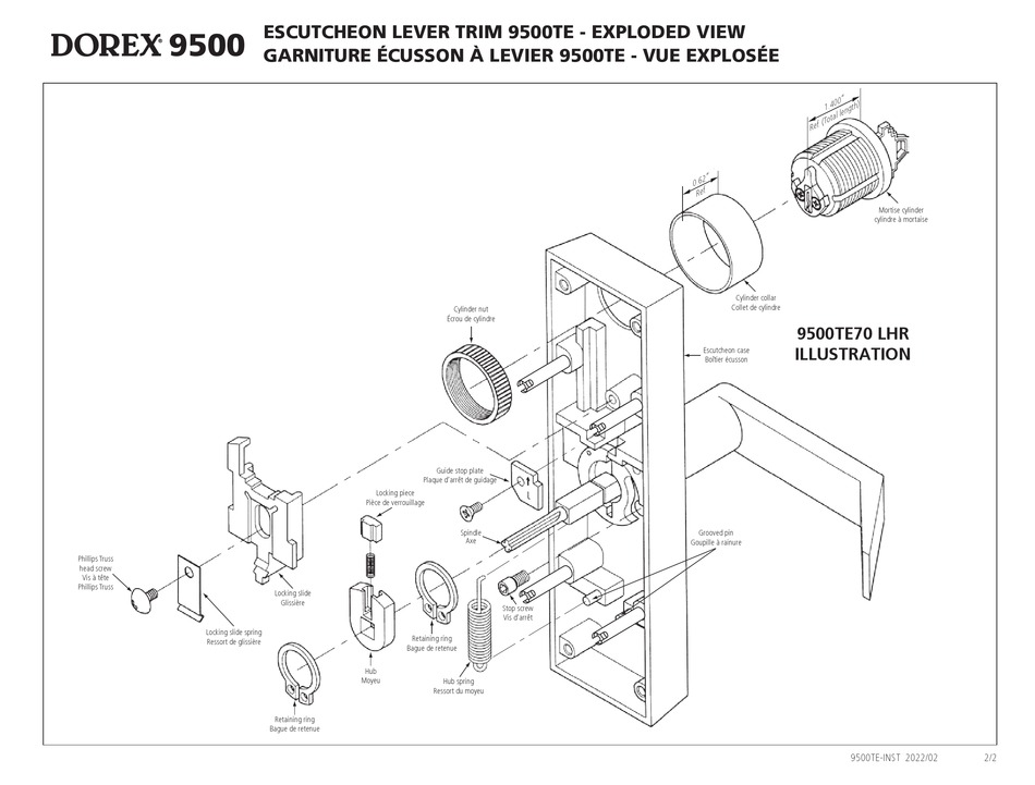 DOREX 9500 SERIES INSTALLATION INSTRUCTIONS Pdf Download ManualsLib
