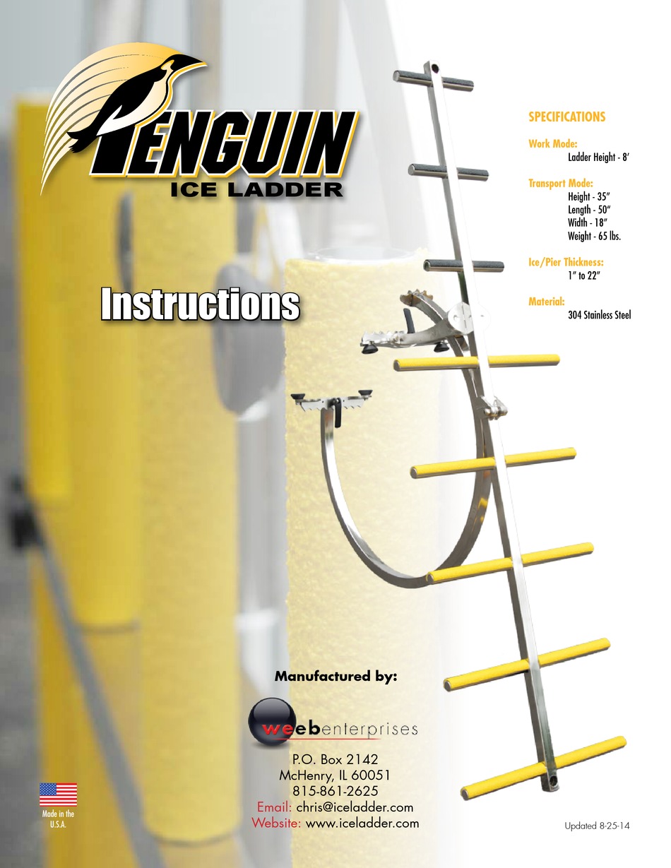 PENGUIN ICE LADDER INSTRUCTIONS Pdf Download ManualsLib