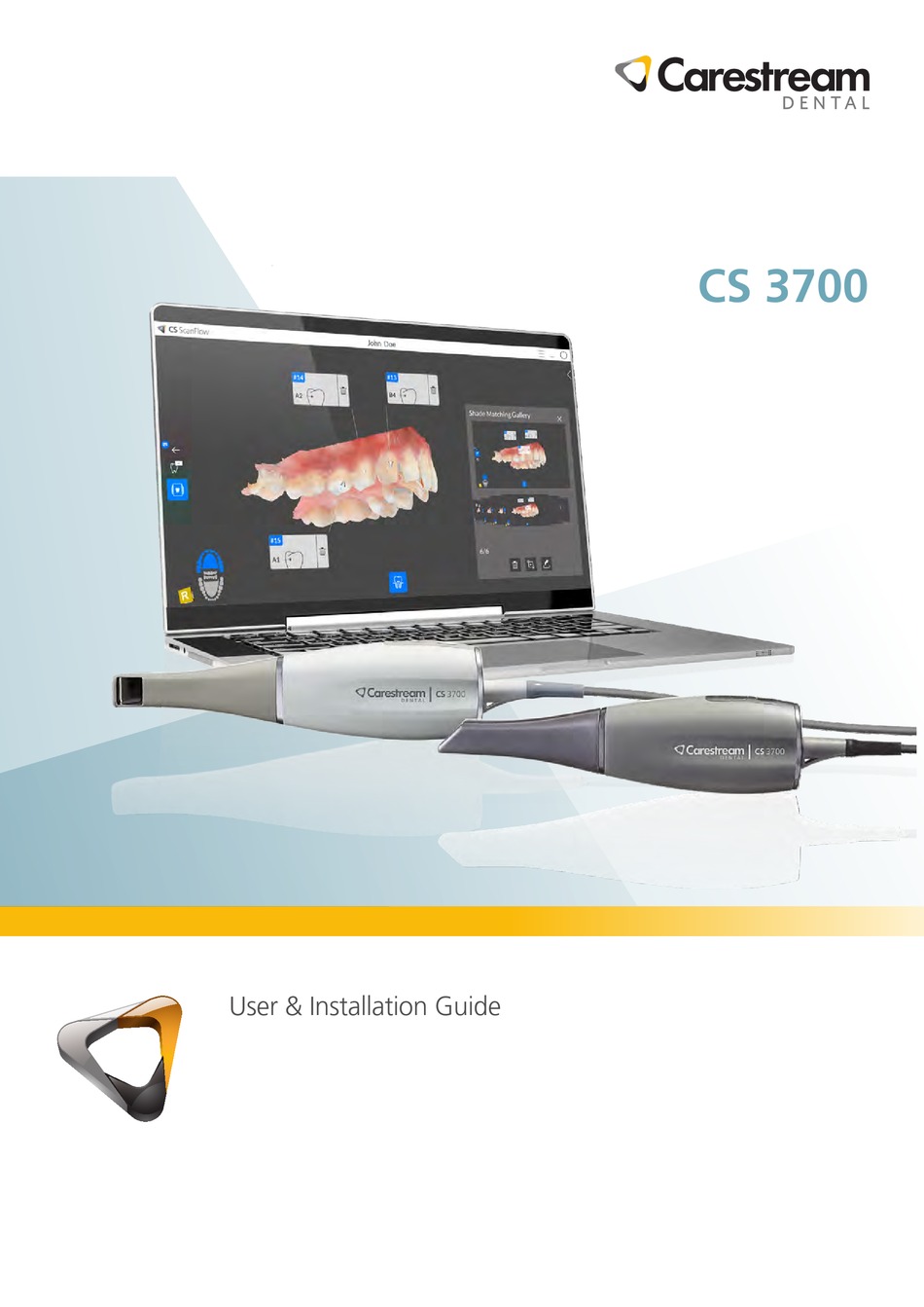 CARESTREAM DENTAL CS 3700 USER'S INSTALLATION MANUAL Pdf Download