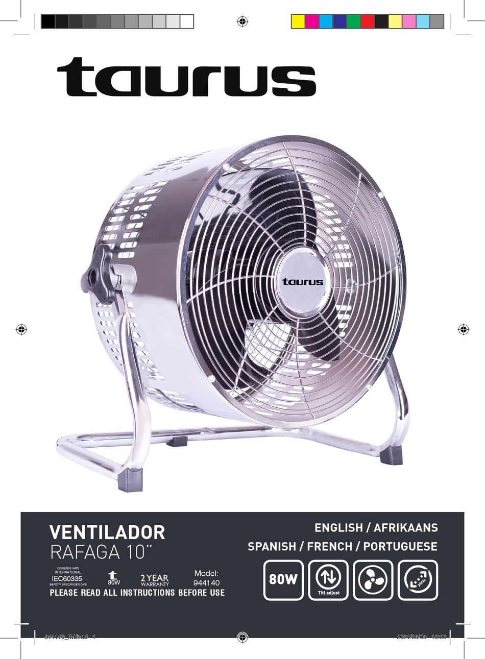 TAURUS 944140 INSTRUCTION MANUAL Pdf Download ManualsLib