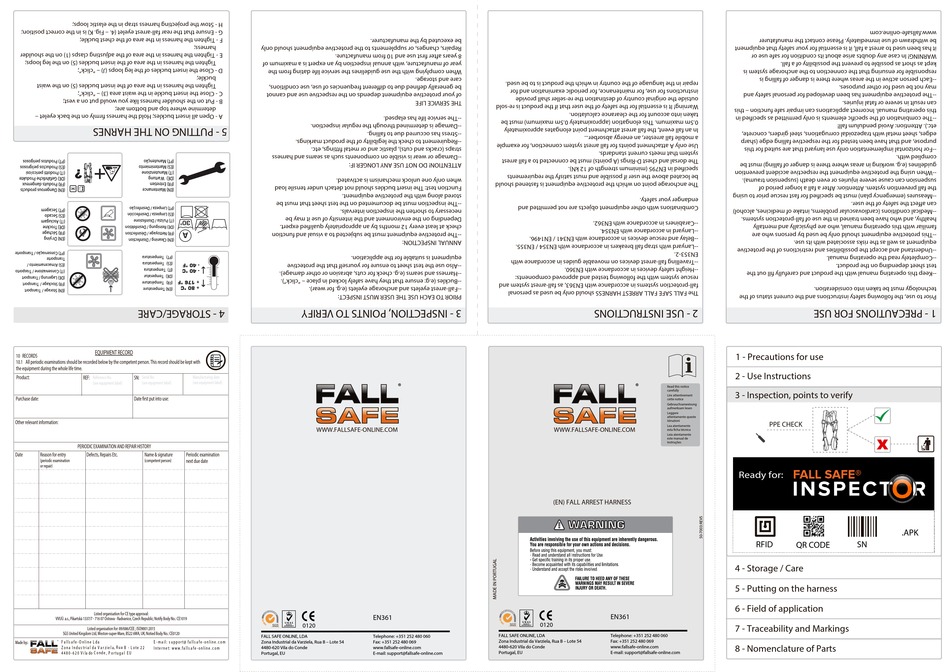 FALL SAFE FS802 USE INSTRUCTION Pdf Download ManualsLib