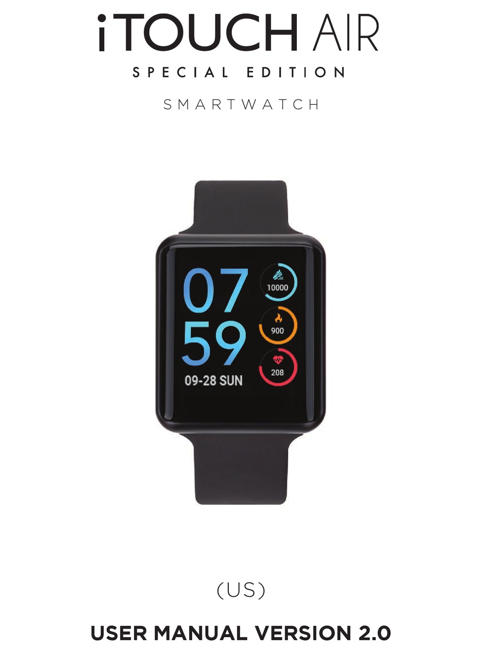 i touch air special edition smartwatch
