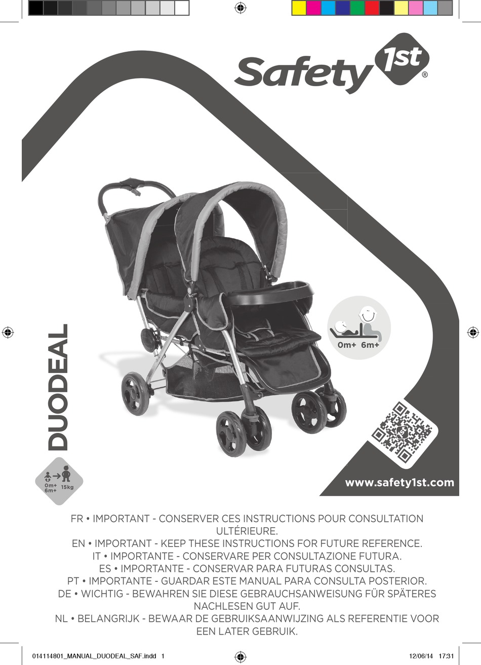 SAFETY 1ST DUODEAL MANUAL Pdf Download ManualsLib