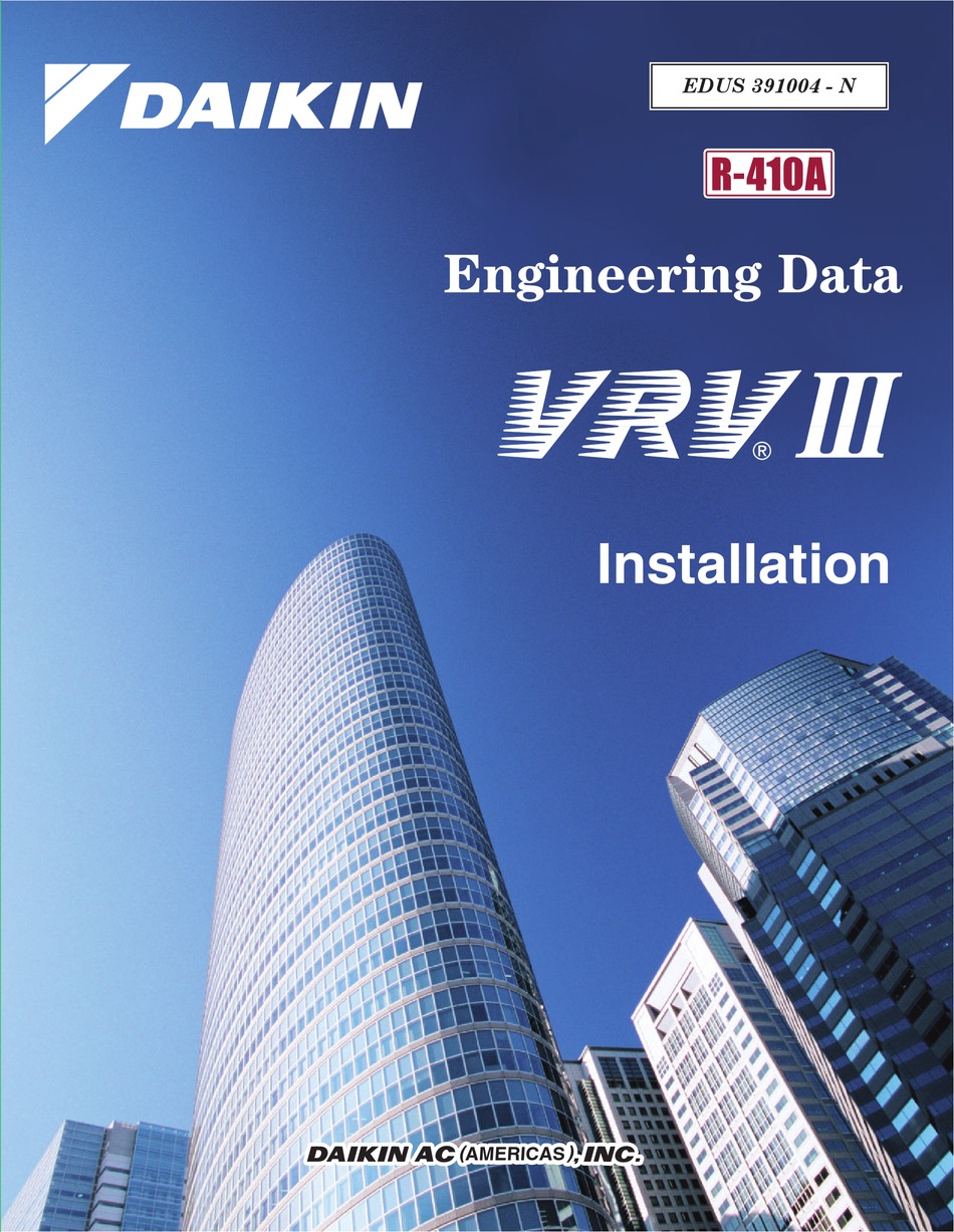 DAIKIN VRV III REMQ72PBYD ENGINEERING DATA Pdf Download ManualsLib