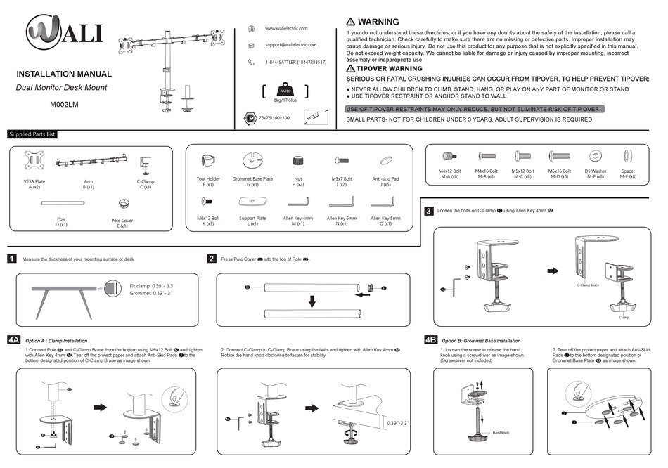 WALI M002LM INSTALLATION MANUAL Pdf Download ManualsLib