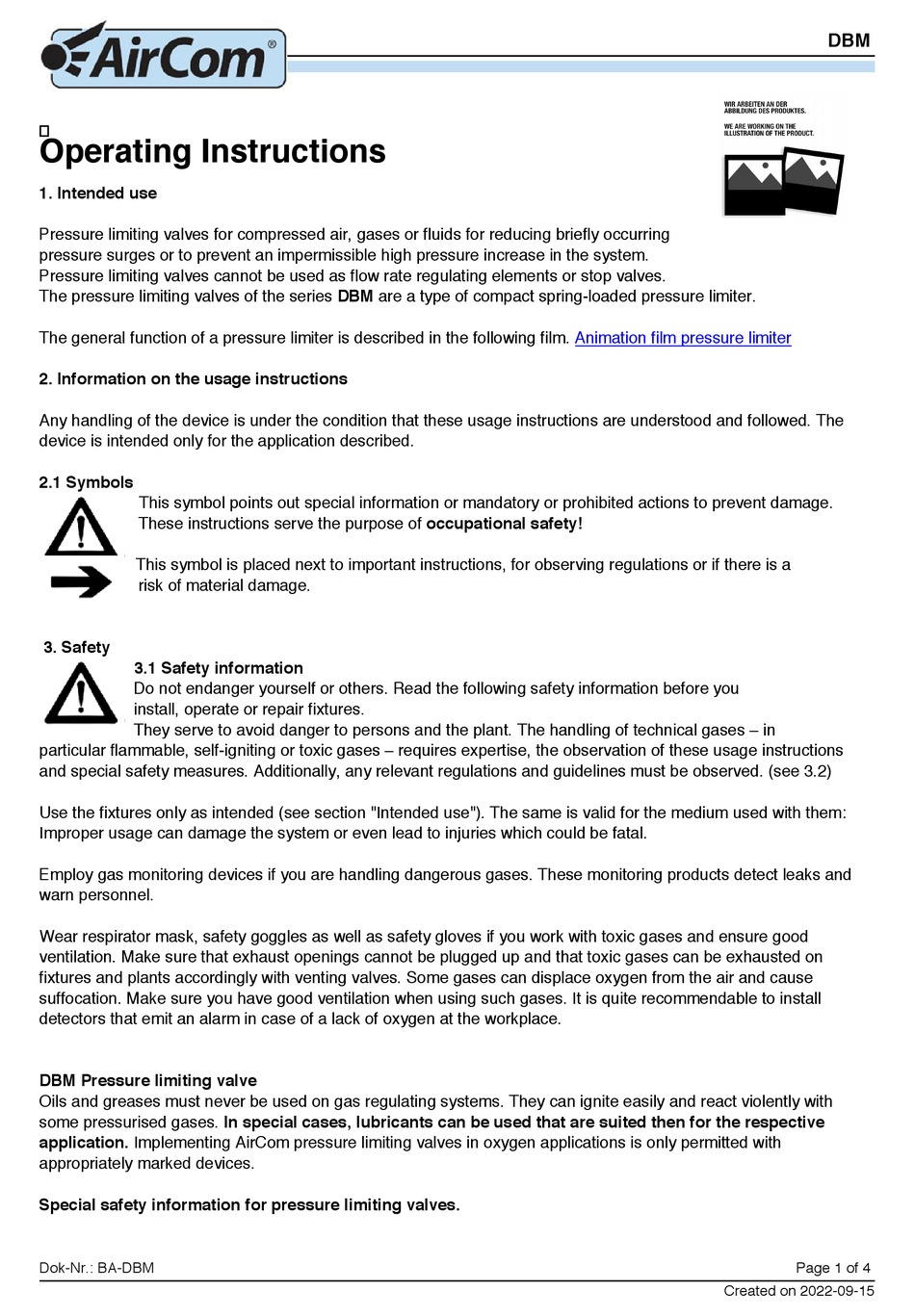 DBM OPERATING INSTRUCTIONS Pdf Download ManualsLib
