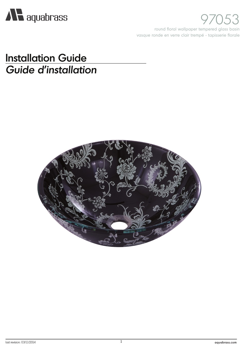 AQUABRASS 97053 INSTALLATION MANUAL Pdf Download ManualsLib