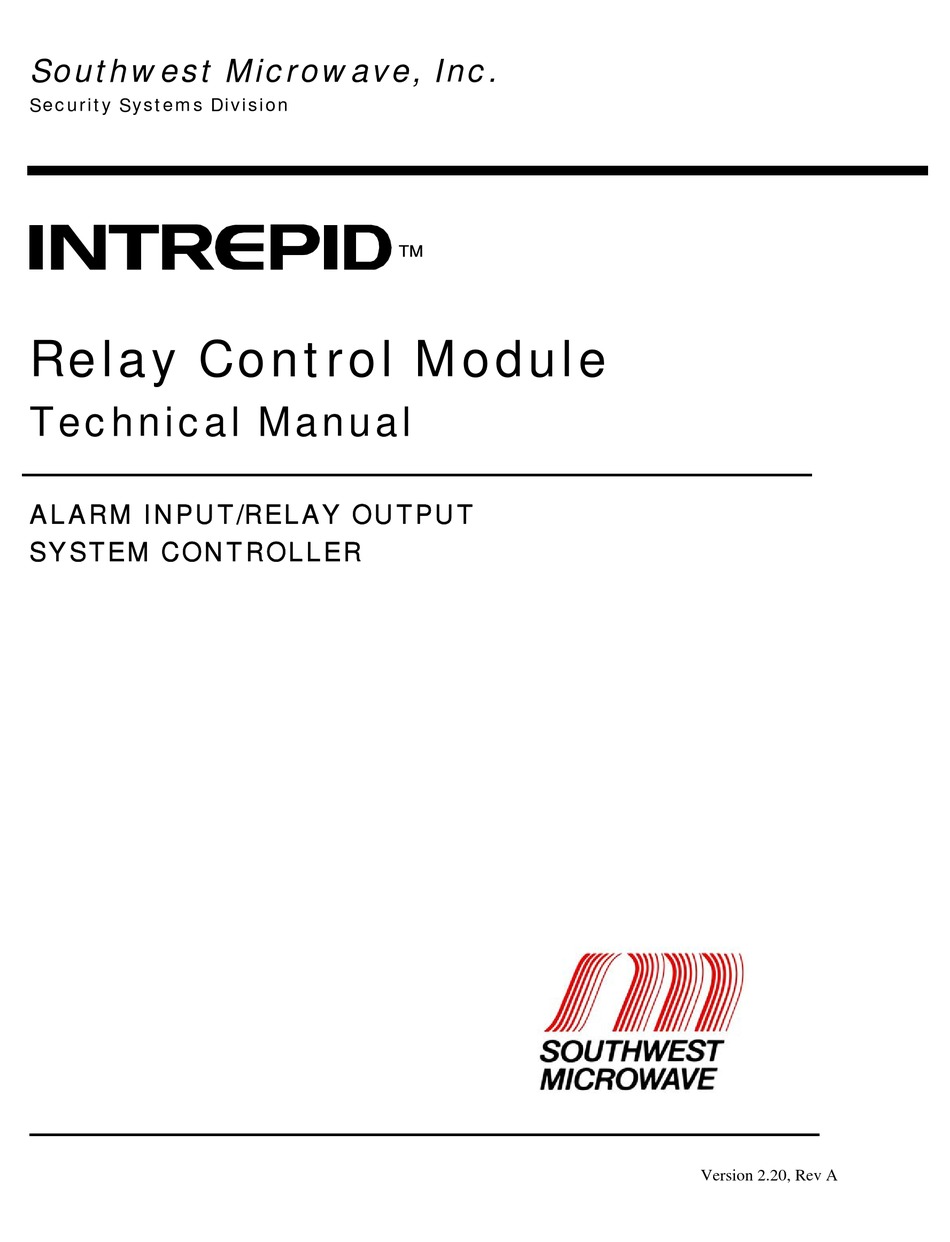 SOUTHWEST MICROWAVE INTREPID TECHNICAL MANUAL Pdf Download | ManualsLib